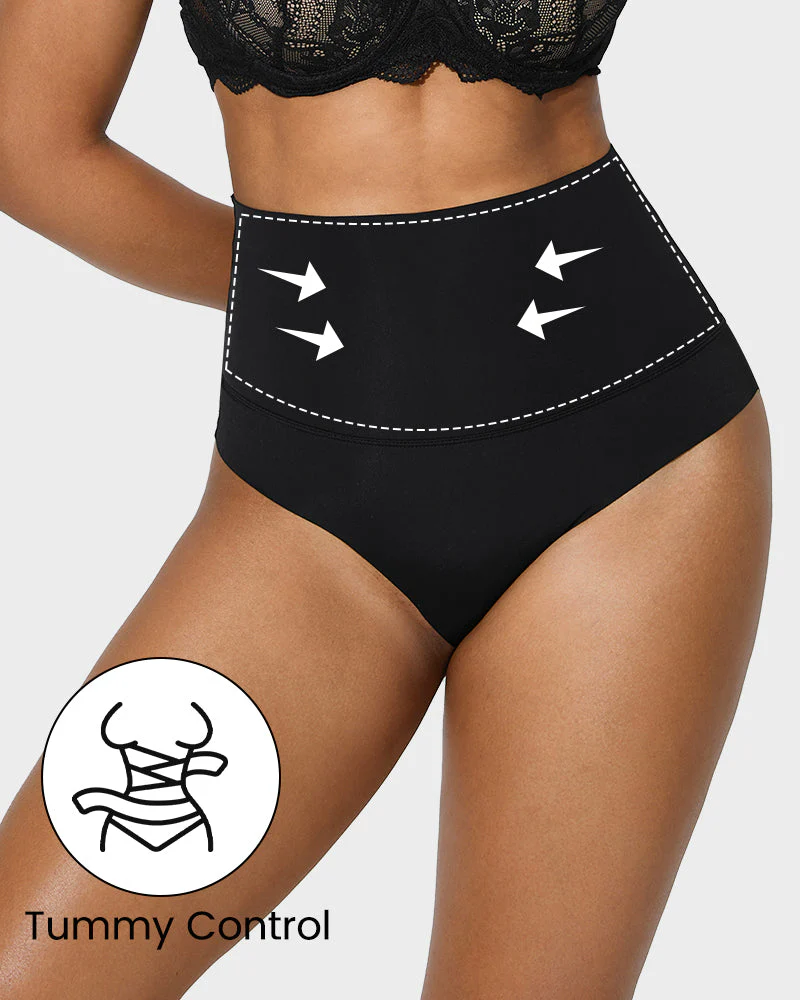 3-Pack High Waisted Tummy Control Briefs - Image 7
