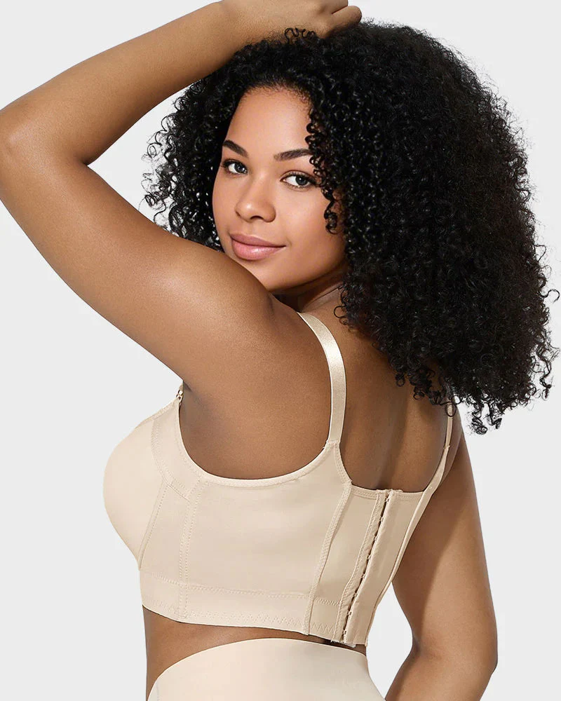 Back Smoothing Underwire Push Up Bra - Image 9