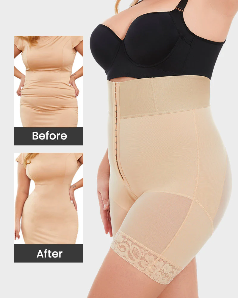 Boned Sculpt Ultra High Waist Shorts - Image 11