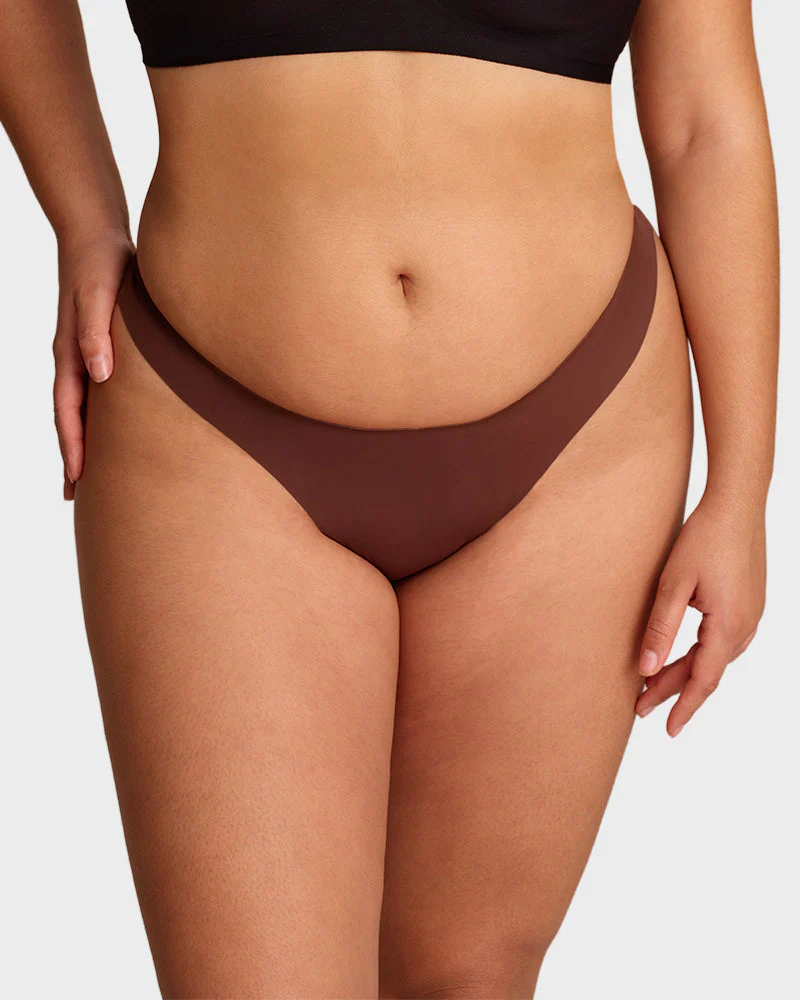 Comfort Seamless Sport Thong Panties (9 Pack) - Image 4