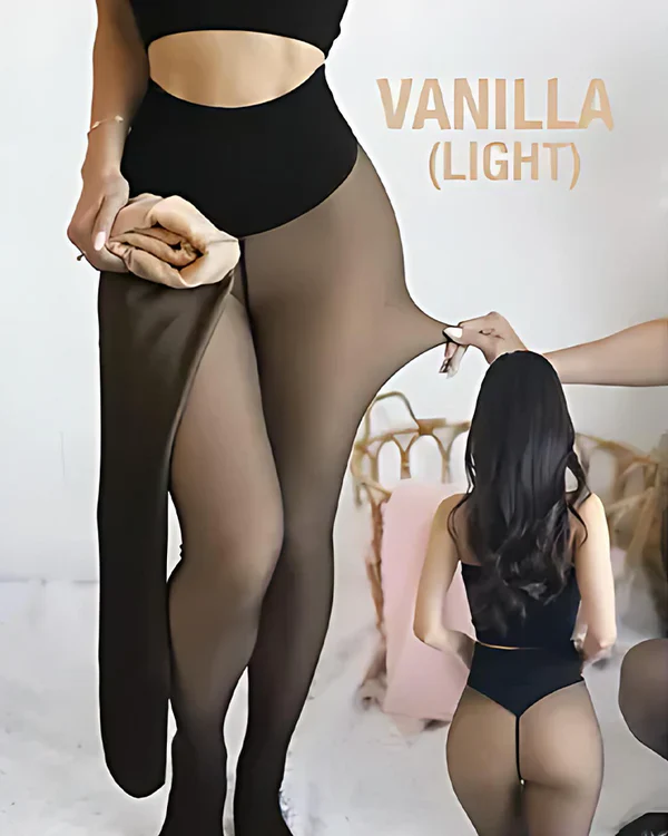 Compression One-Seam Shaping Fleece Leggings - Image 8