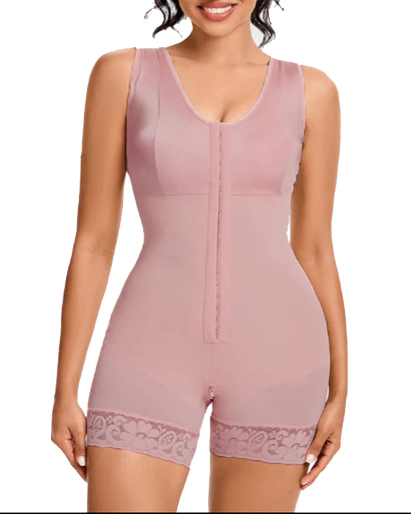Extra Plus Size Shaper Bodysuit Tummy Control Shapewear With Bra - Image 21