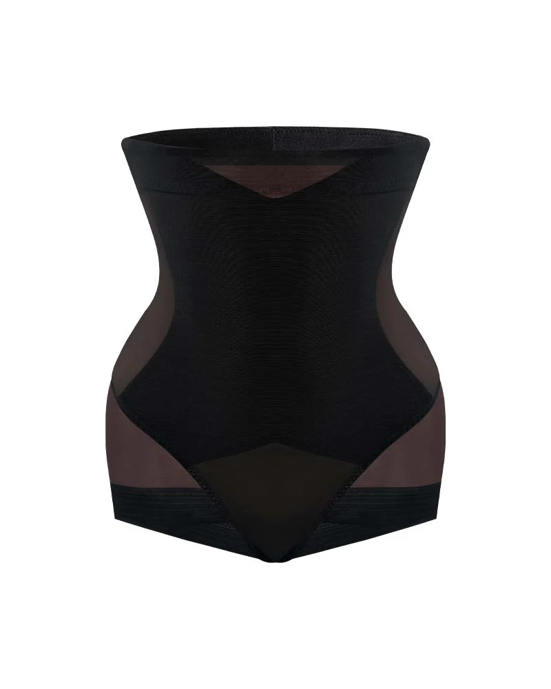 High Waist Mesh Tummy Control Butt Lifting Shaping Panty - Image 8