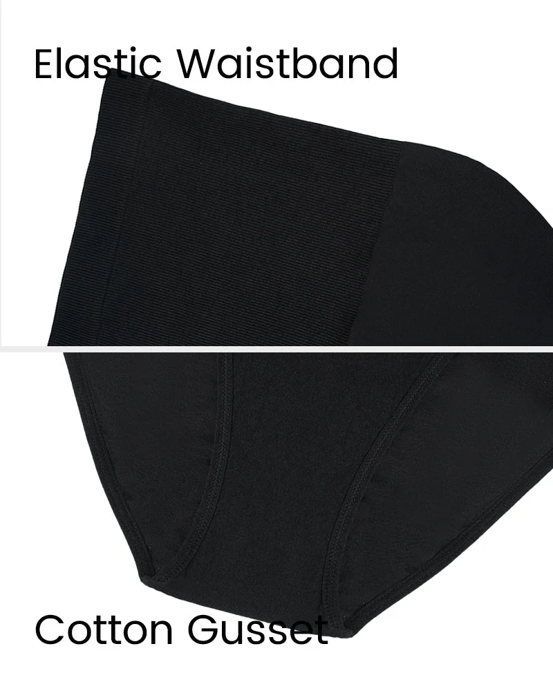 High Waist Tummy Control Brief Panty (2 Pack) - Image 13