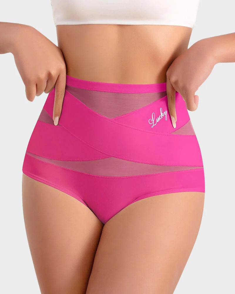 High-Waist Tummy Control Seamless Shaping Lucky Panties - Image 8