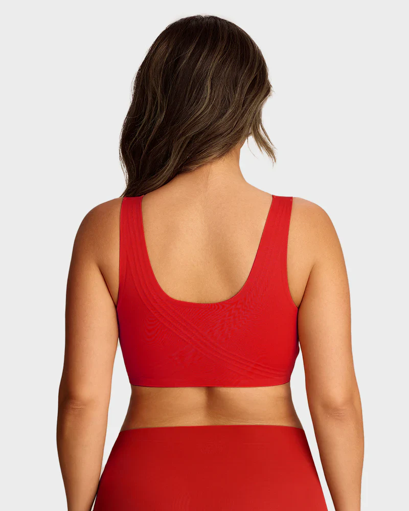 Lifting Wire-Free Antibacterial Jelly Bra - Image 16
