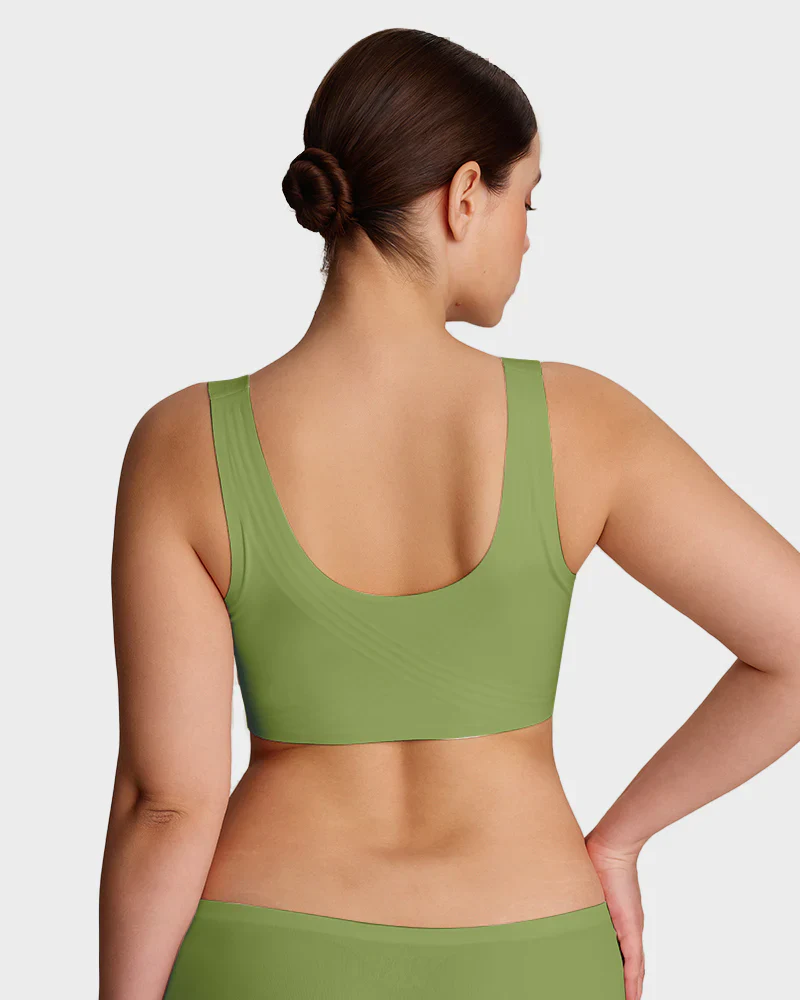 Lifting Wire-Free Antibacterial Jelly Bra - Image 19