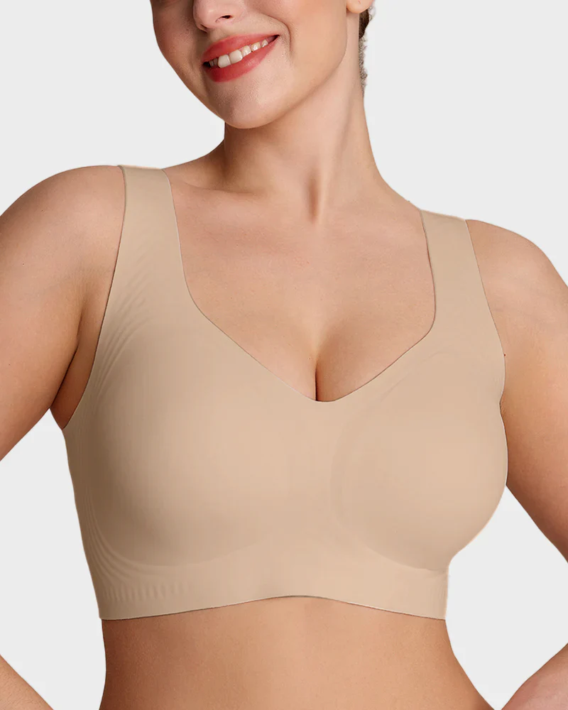 Lifting Wire-Free Antibacterial Jelly Bra - Image 27