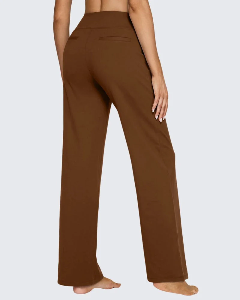 Loose High-Waist Business Casual Pants Yoga Pants - Image 14