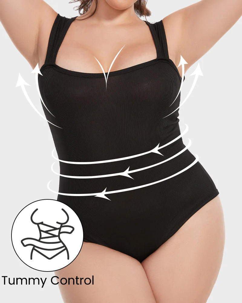 Sleeveless Tummy Control Tank Tops Bodysuits - Image 14