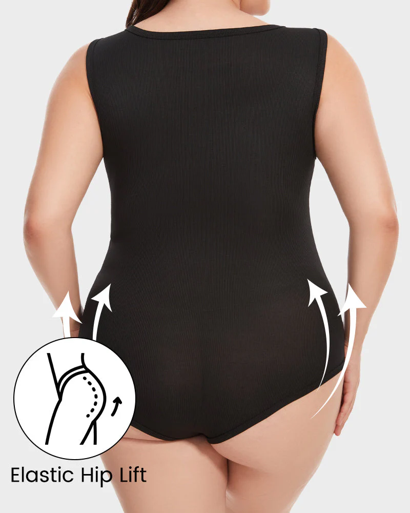 Sleeveless Tummy Control Tank Tops Bodysuits - Image 15