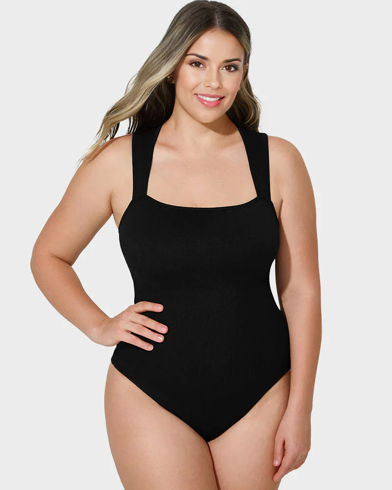 Sleeveless Tummy Control Tank Tops Bodysuits - Image 18