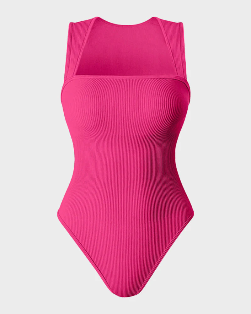 Sleeveless Tummy Control Tank Tops Bodysuits - Image 48