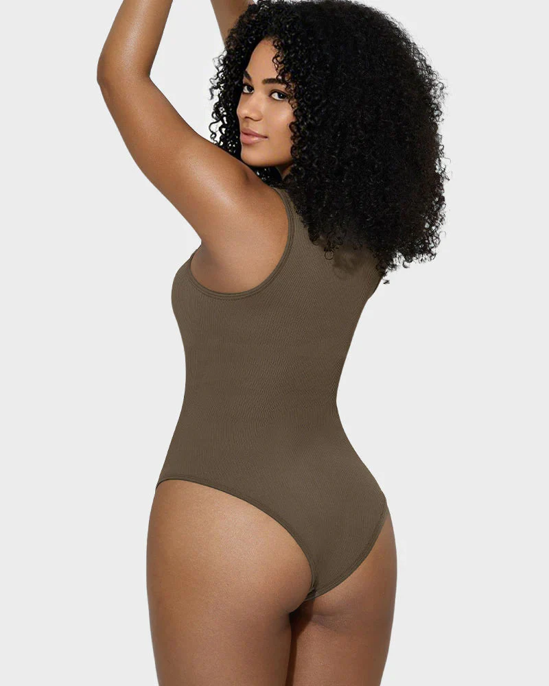 Sleeveless Tummy Control Tank Tops Bodysuits - Image 5