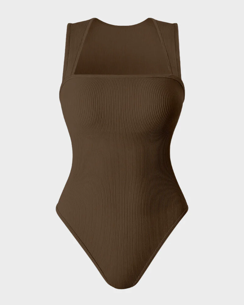 Sleeveless Tummy Control Tank Tops Bodysuits - Image 6