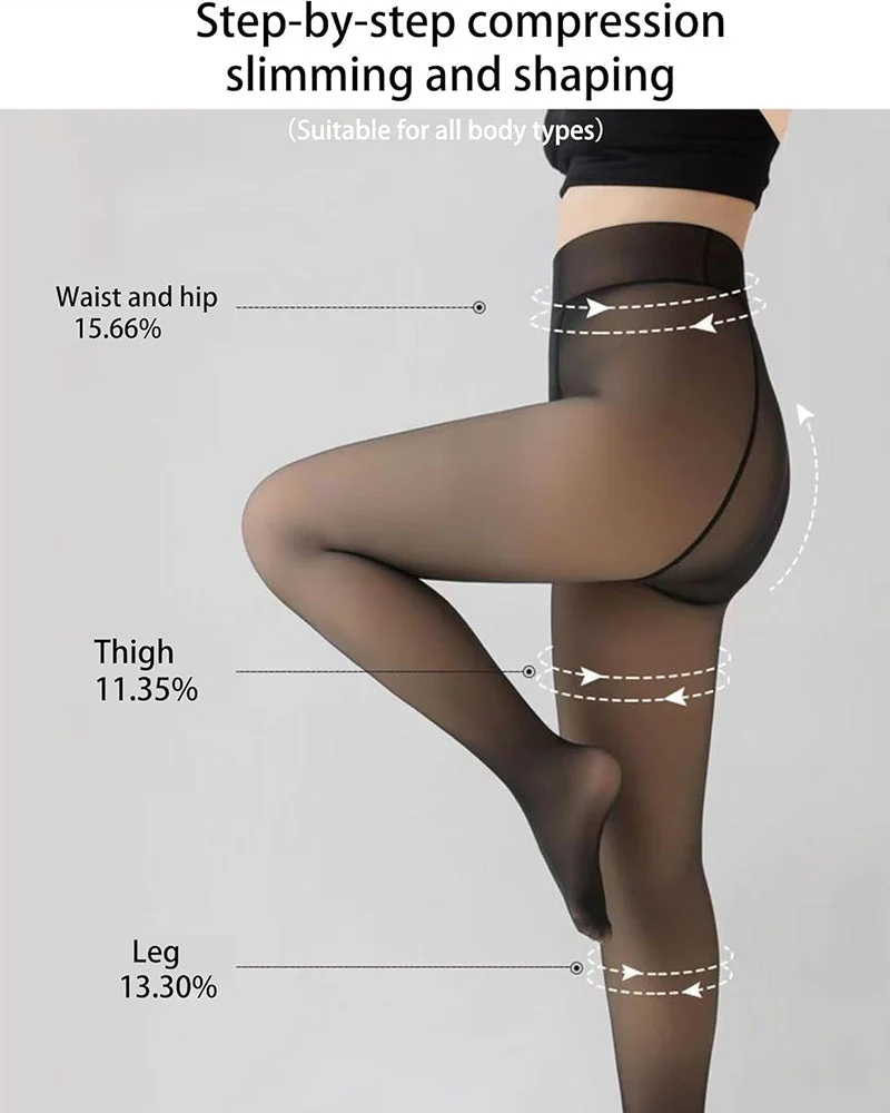 Today Only🎯 Translucent Fleece Lined Tights - Image 10