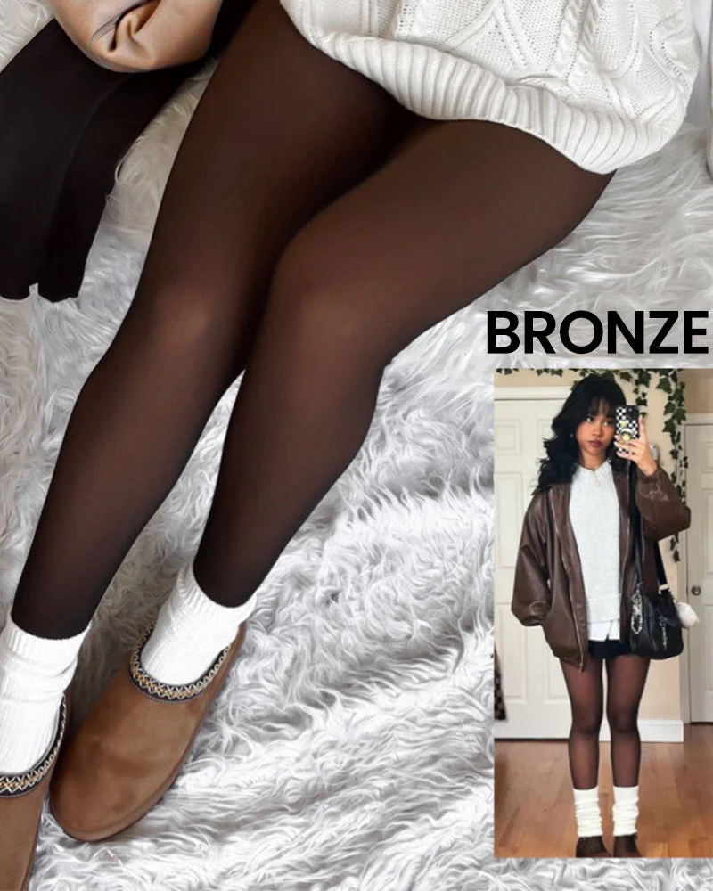 Today Only🎯 Translucent Fleece Lined Tights - Image 4