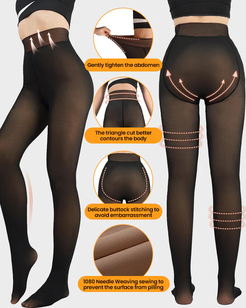 Today Only🎯 Translucent Fleece Lined Tights - Image 7
