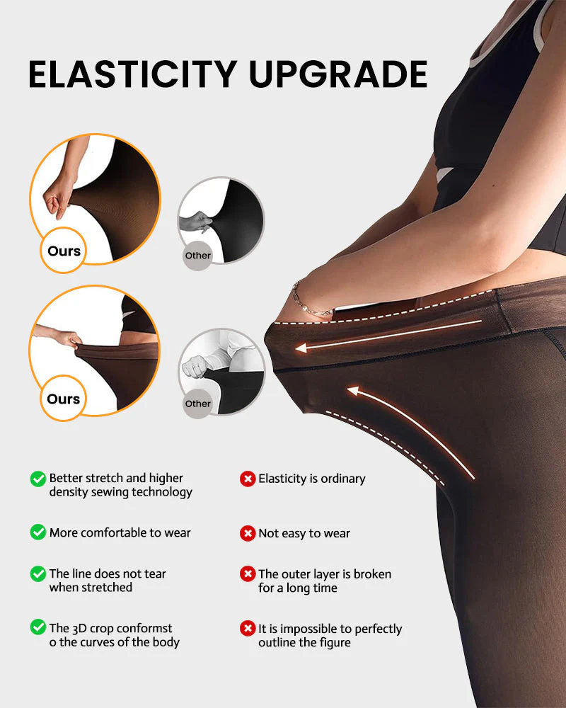 Today Only🎯 Translucent Fleece Lined Tights - Image 9