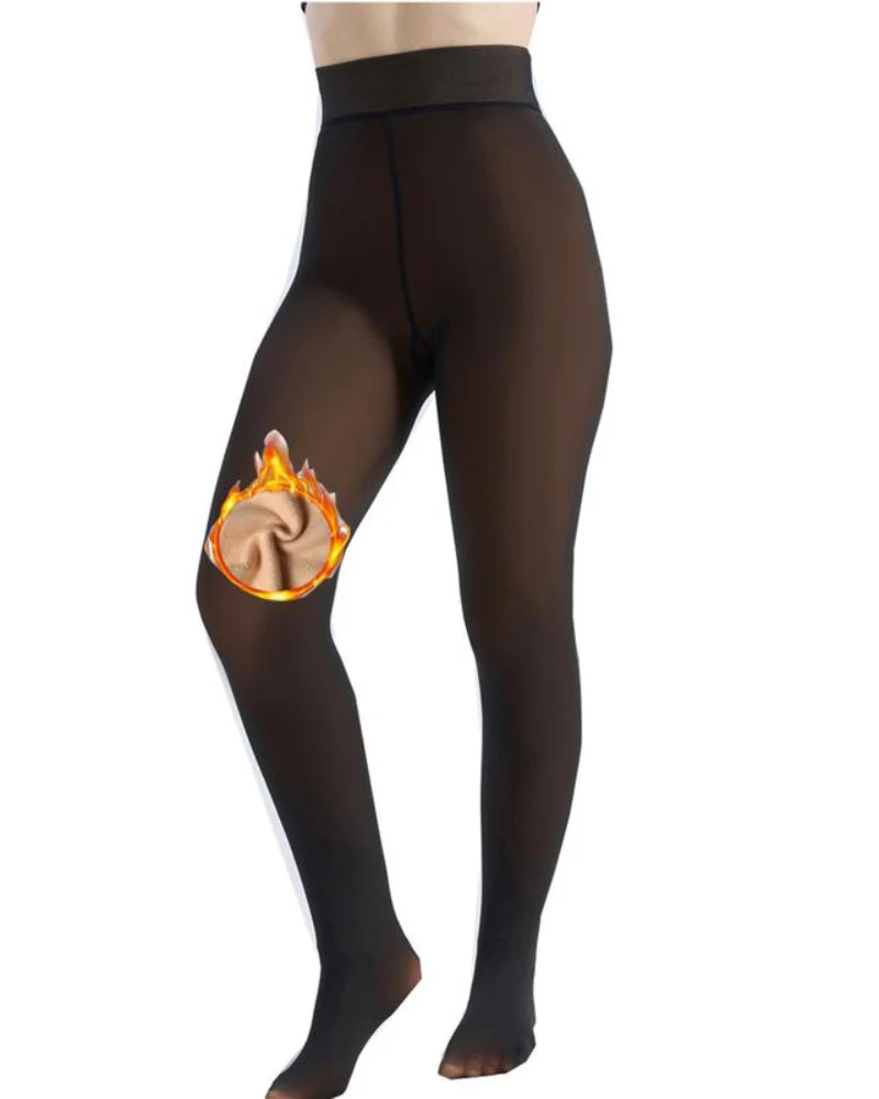 Women's Fleece Lined Tights - Image 10