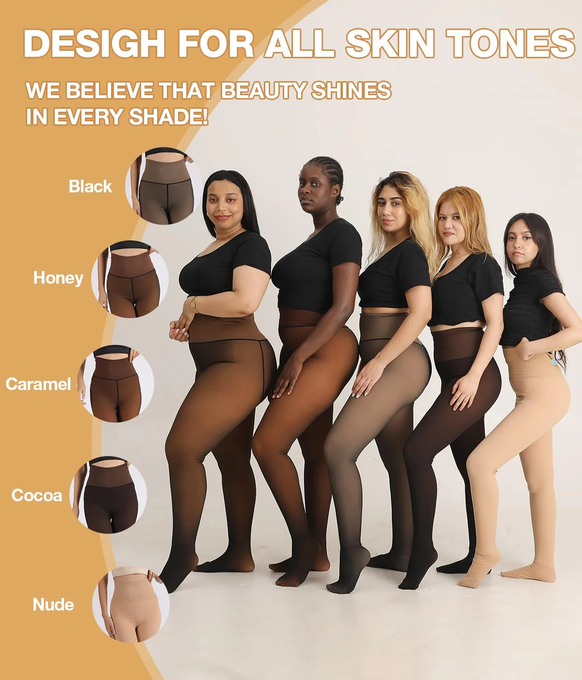 Women's Fleece Lined Tights - Image 22