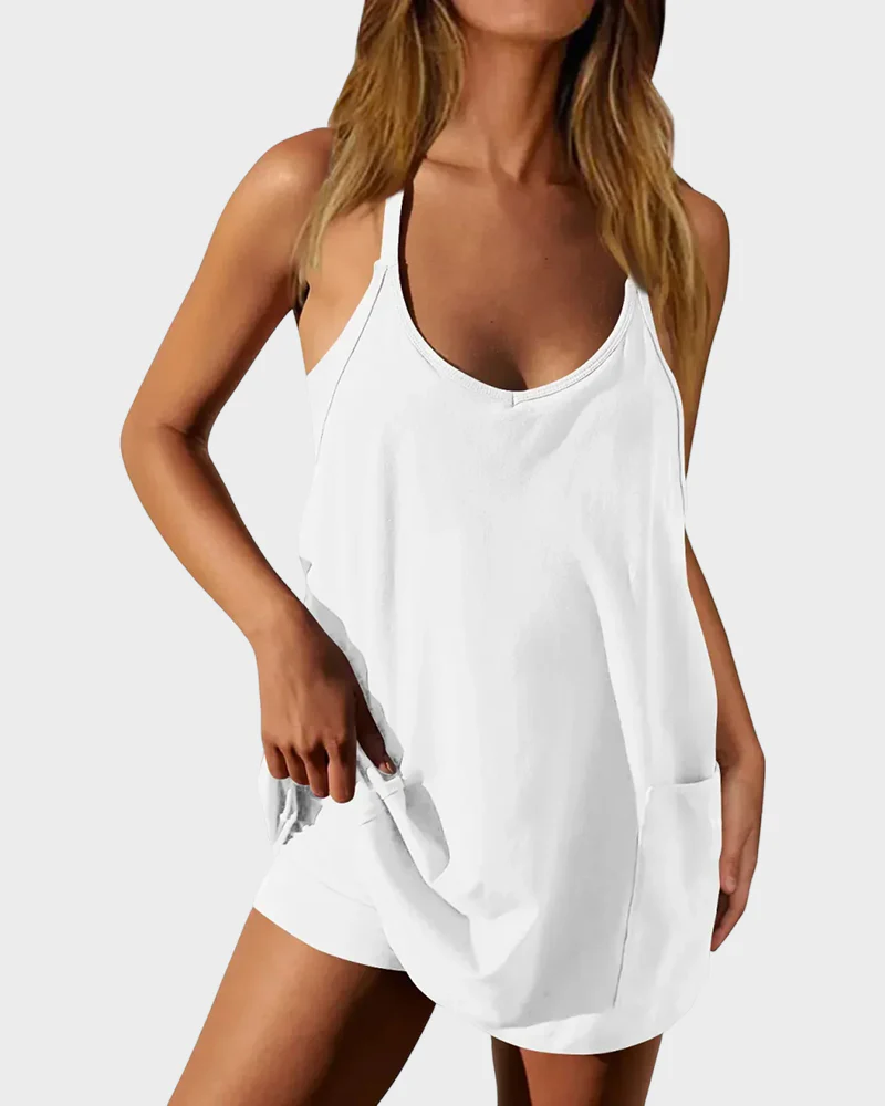 Women's Summer Sleeveless Mini Dress - Image 9